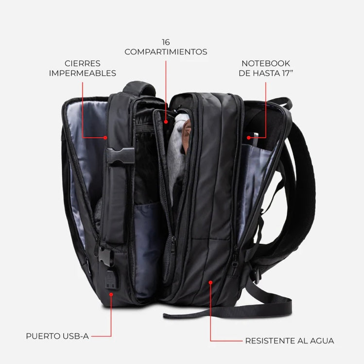 MOCHILA WALES 070: PERFECTA PARA VIAJAR.