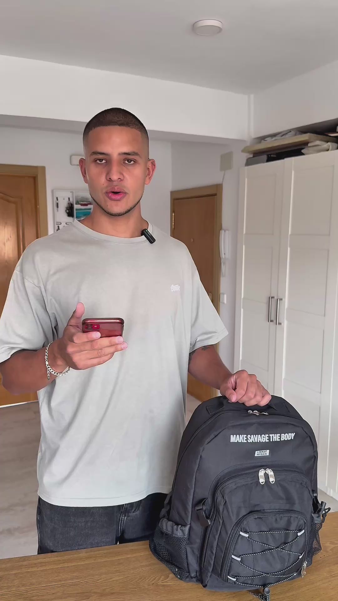 MOCHILA LAGOS 079: PERFECTA PARA ENTRENO Y AIRE LIBRE.